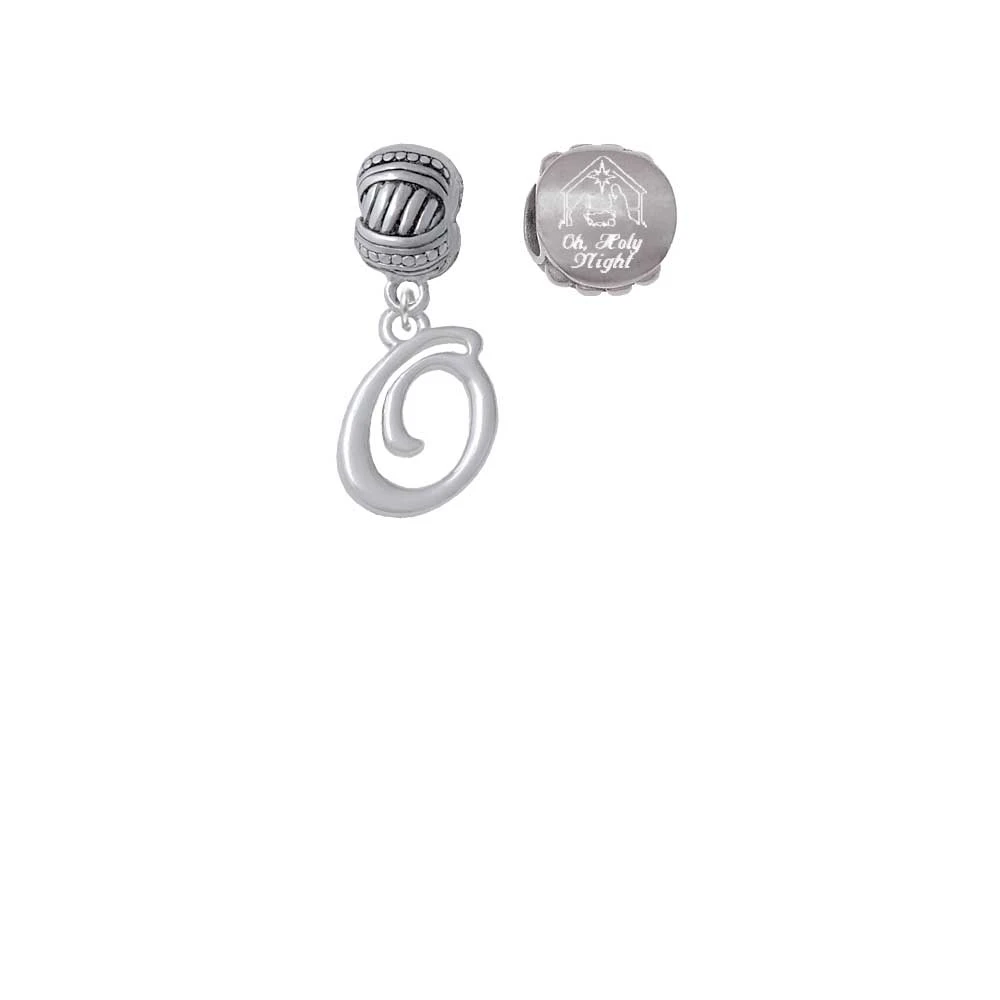 Silvertone МАЛЫХ Gelato сценарий Initial-O-приходите дайте нам его обожают шариках (набор из 2)