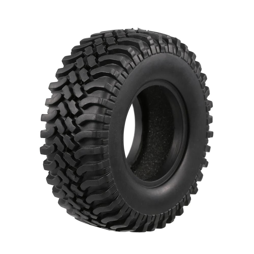 Шина гусеничная Rock Crawler 4 шт. 100 мм для колес 1 9 дюйма Rim1/10 Traxxas HSP Redcat RC4WD Tamiya