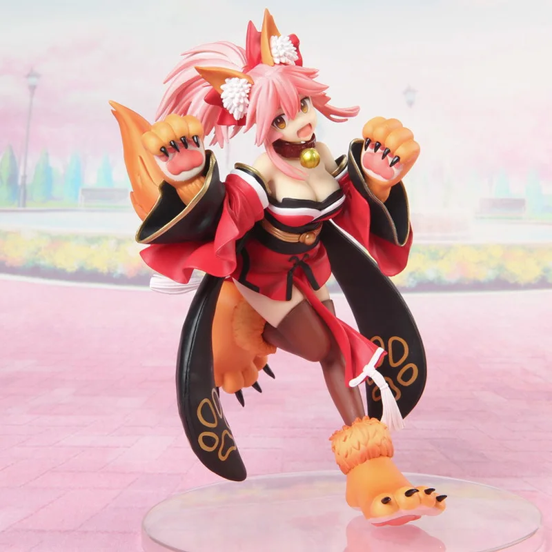 Японское аниме Fate Grand Order Caster tammo no Mae Cat Girl статуя ПВХ экшн-фигурка игрушечная