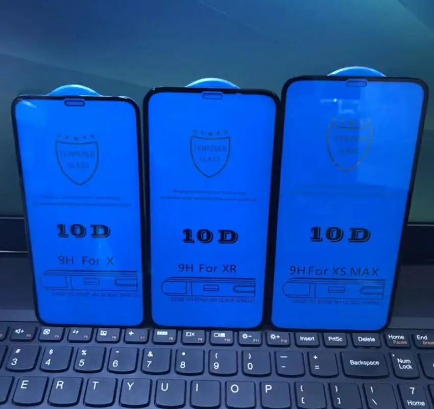 10D закаленное стекло для защиты экрана iPhone 12 12pro max полное покрытие Защитная