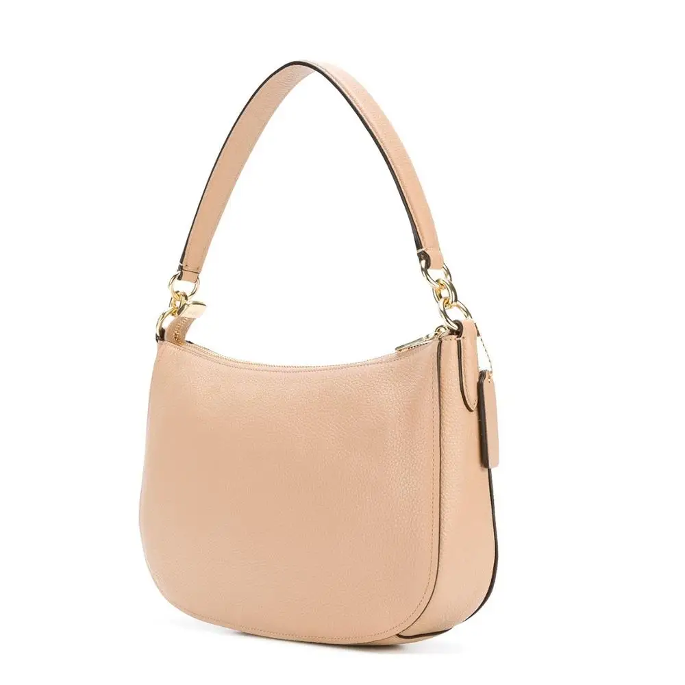 Coach Chelsea Crossbody в Pebble кожа (Beechwood/золото) роскошные сумки для женщин дизайнер тренер|