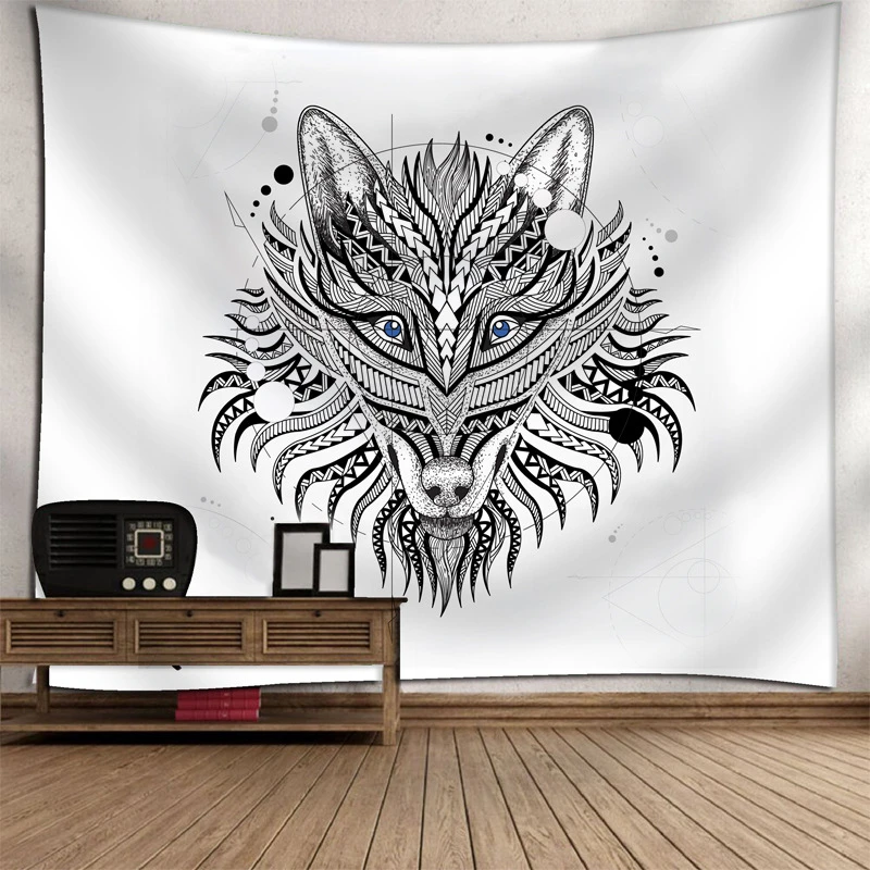 180X230CM МАНДАЛА ГОБЕЛЕН настенный индийский хиппи пледы гобелены декоративный