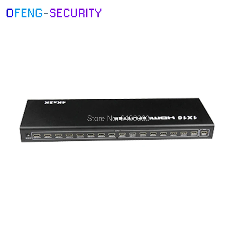 1x16 HDMI Сплиттер доступ к нескольким раковинам разрешение 3840X2160/30 Гц поддержка 3D 4K x