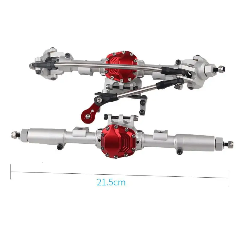 Передние и задние оси Fimonda из алюминиевого сплава для Axial SCX10 II 90046 90047 1/10 RC