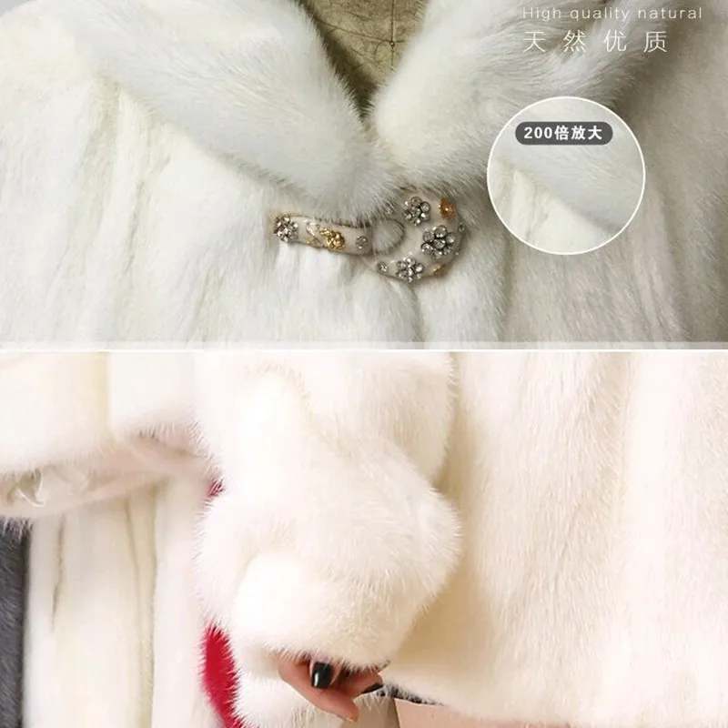 Winter Fashion Hooded Faux Fur Jacket Thick 2018 Warm Parka Imitation Raccoon Dog Fur Coat Casual Large Size Overcoat Female 227