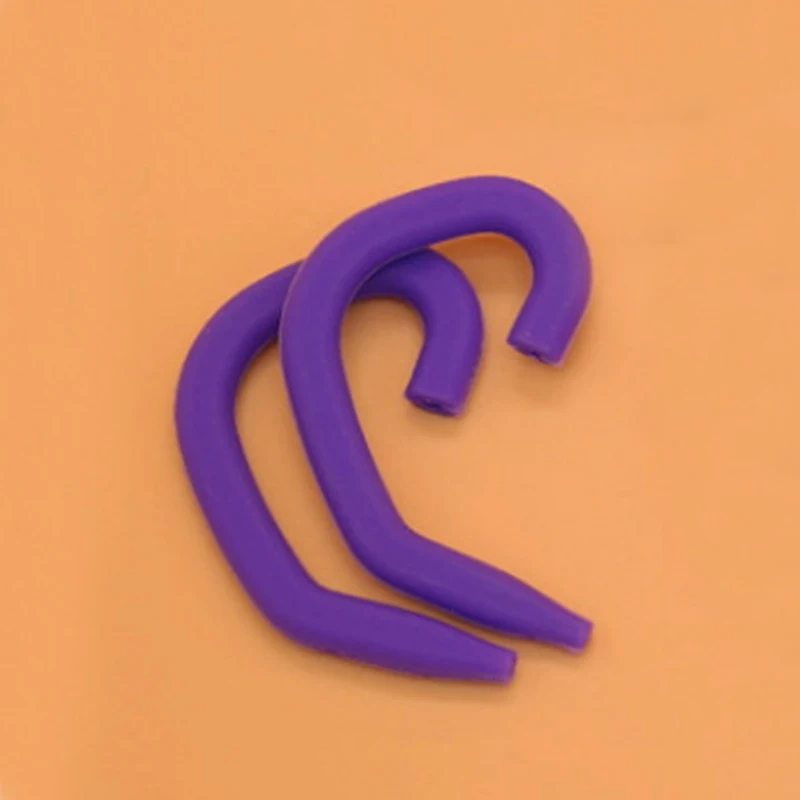 100pcs/50pairs colorful Silicone Earphone Clip Hook Earhook Headphone Ear hook hanger for Universal Headset | Электроника