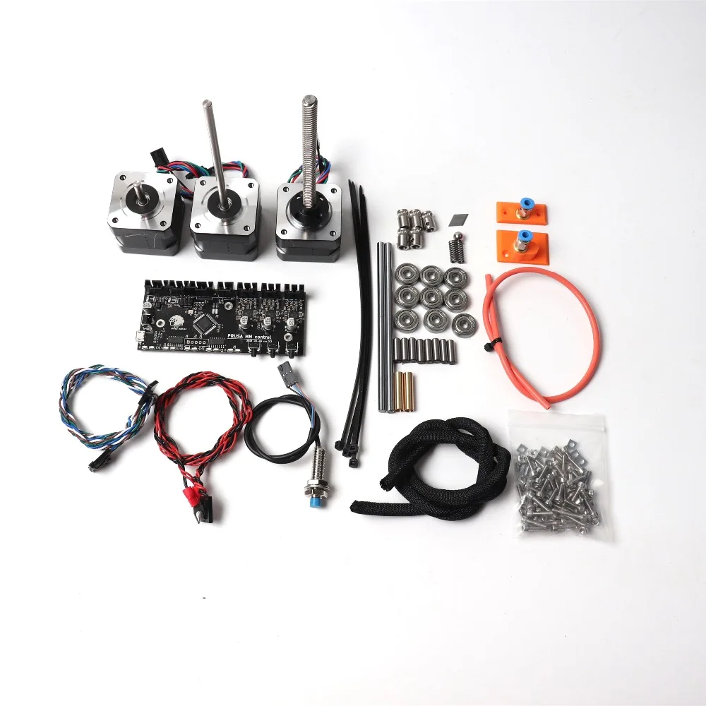 Prusa i3 MK2S/MK3 MMU V2 kit Multi Material control board комплект двигателей FINDA probe силовые и сигнальные