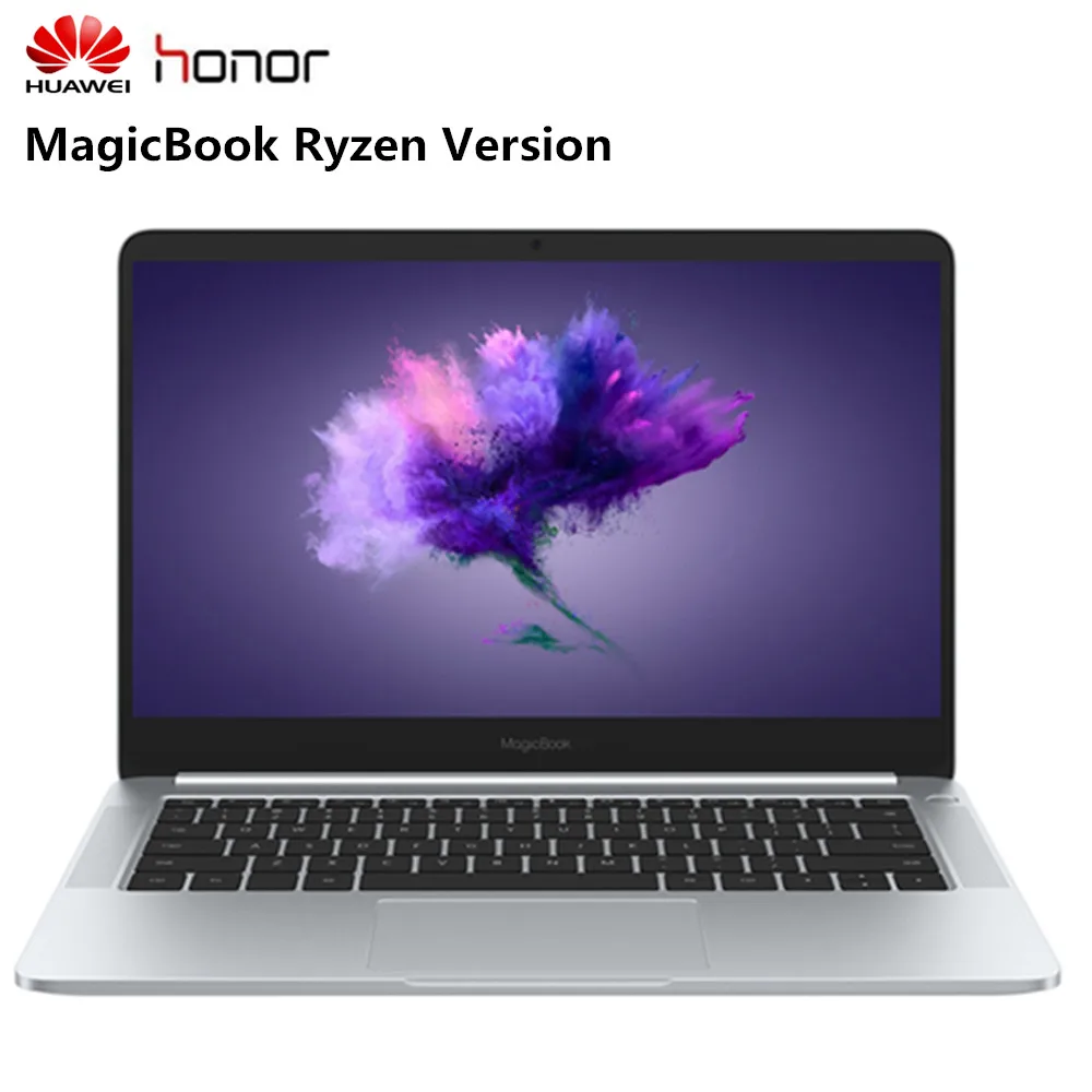 HUAWEI Honor MagicBook ноутбук 14 дюймов Windows 10 Тетрадь AMD Ryzen 5 2500U 8 Гб DDR4 256 GB SSD Radeon Vega BT 4 1