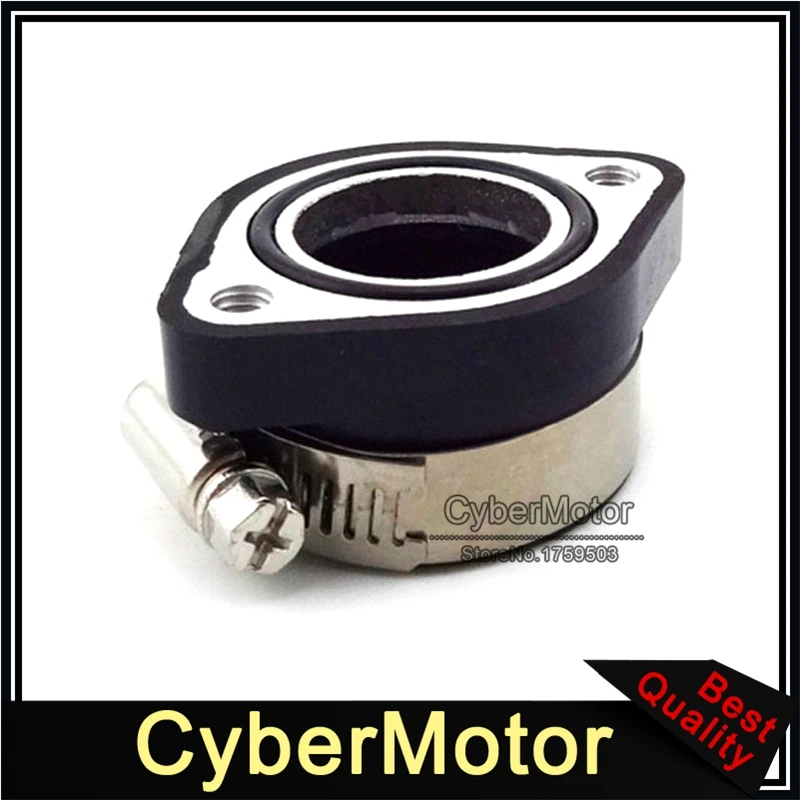 Впускной Mainfold адаптер резиновый фланец трубы для Mikuni VM24 Keihin PE24 PE26 PE28 OKO карбюратор