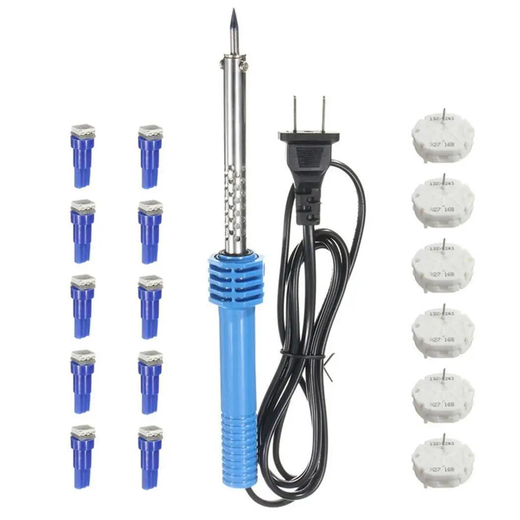 6 шт. X27168 шаговые двигатели 10 синий T5LED 0 217 кг лампы для мотоциклов паяльник набор