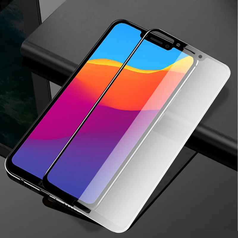 Защитное стекло для Honor Play закаленное Полный экран протектор чехол на телефон Huawei