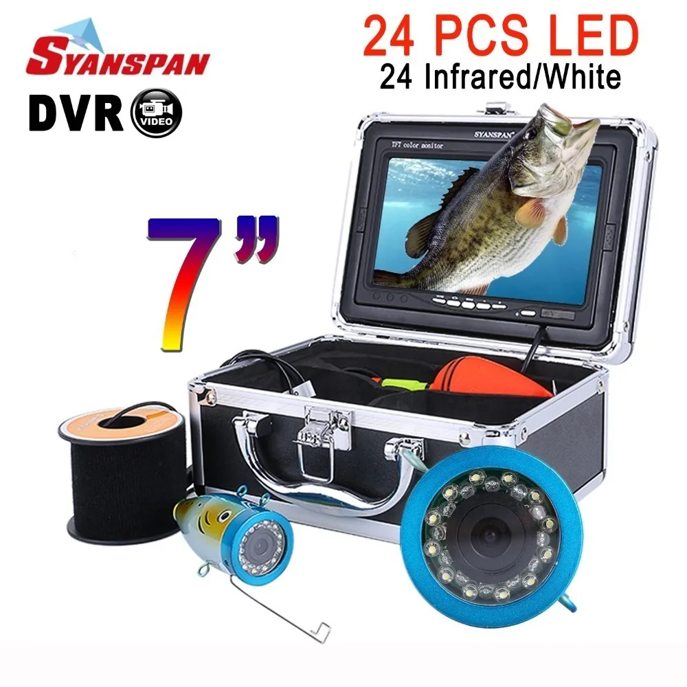 SYANSPAN оригинальный 7 дюймовый монитор 15/30/50 М камера для поиска рыбы HD 1000TVL
