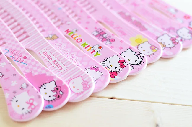 Новый мультфильм Hellokitty прекрасный зубной гребень пластик женщина Дети защита