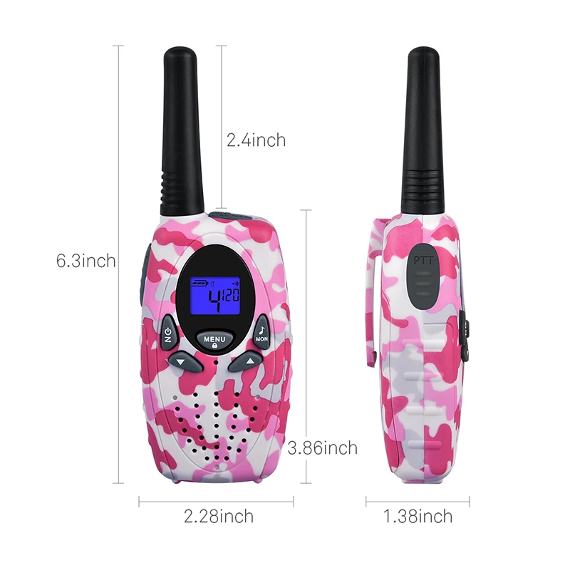 Игрушечные рации дальний PMR446 8 Каналы иди и болтай walkie talkie “иди телефон enfant