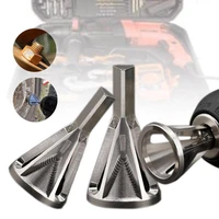 deburring external chamfer tool stainless steel remove burr tools repairs damaged bolts tighten the nuts for metal drilling tool