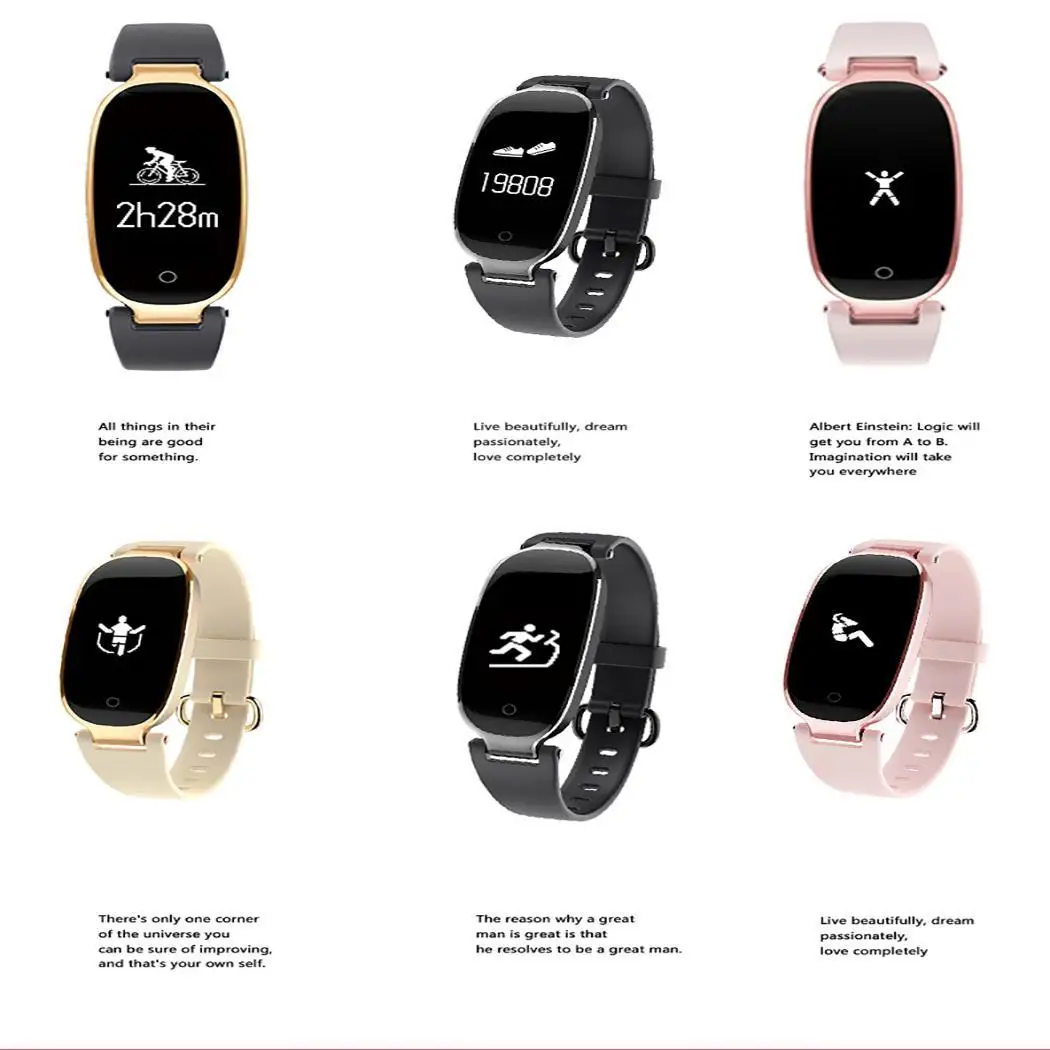 Bluetooth спортивные Смарт часы браслет пульс Повседневная скорость руководство