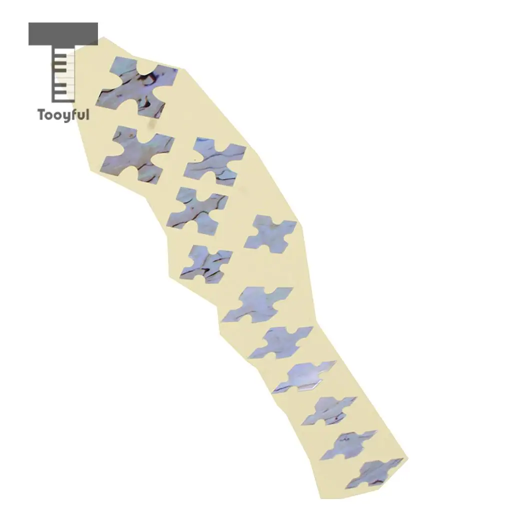 

Guitar Neck Fret Fretboard Inlay Stickers Decals Position Markers Cross Style