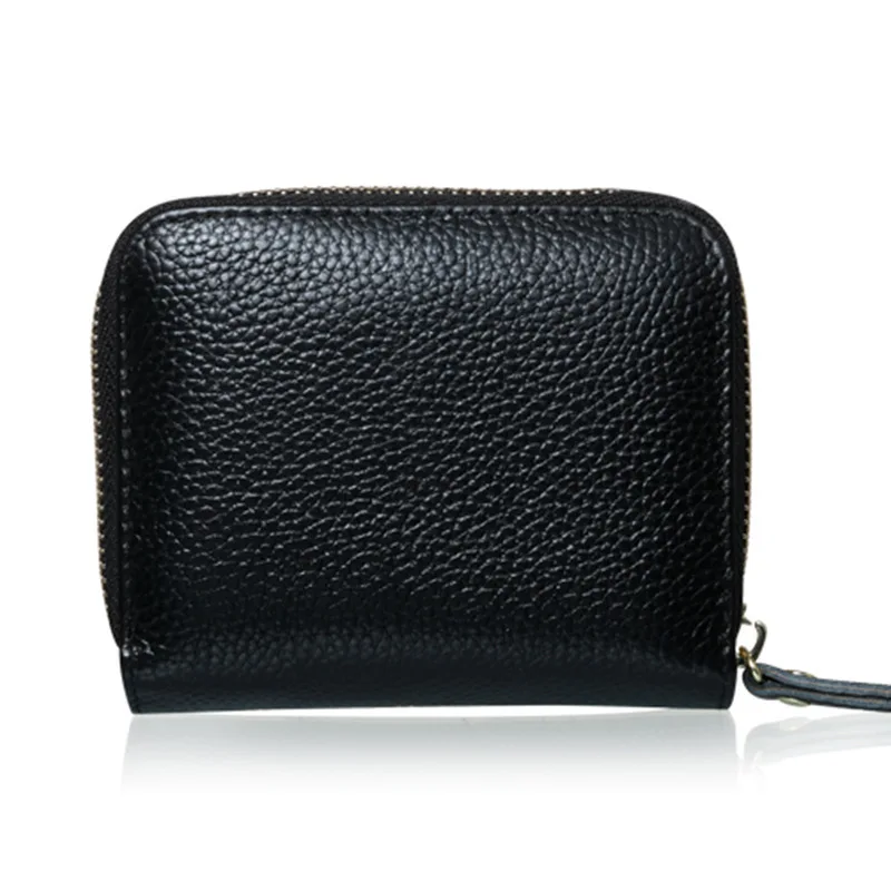 New Genuine Leather Women Short Wallet Female Hasp Small Coin Purse Zipper Ladies Luxury Designer Card Holder | Багаж и сумки