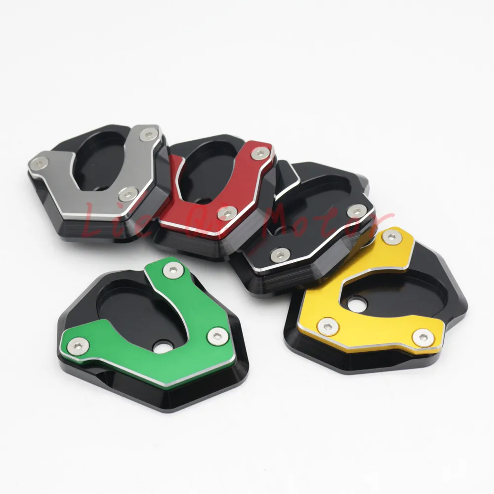 CNC мотоцикл подножка боковая подставка удлинитель опорная пластина для KAWASAKI NINJA