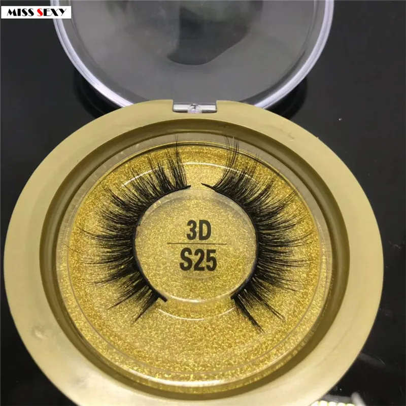 Misssexy lash натуральные 3D норковые накладные ресницы толстые Искусственные ручной