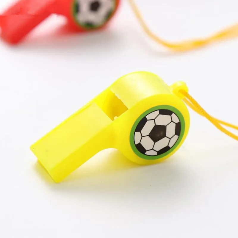 2020 New Colorful Whistle Kids Children Football Whistles Toys Noise Maker Cheer Props Birthday Party Favors Gift Supplies | Дом и сад