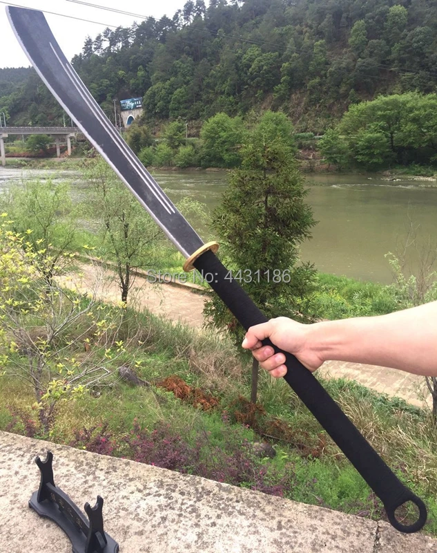 123 см * Длинная ручка китайская традиция KungFu Broadsword меч WuShu Da Dao сильное/острое