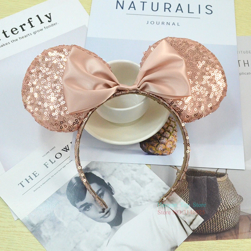 

Sequin Multicolor Ears Kids Cartoon Headwear Hair Hand Accessories Kawaii Plush Toys Birthday Gift For Girls Fashion Cute Toy