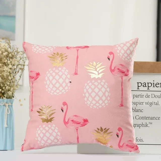 INS hot sale flamingo print home sofa wholesale customization decorative pillows | Дом и сад
