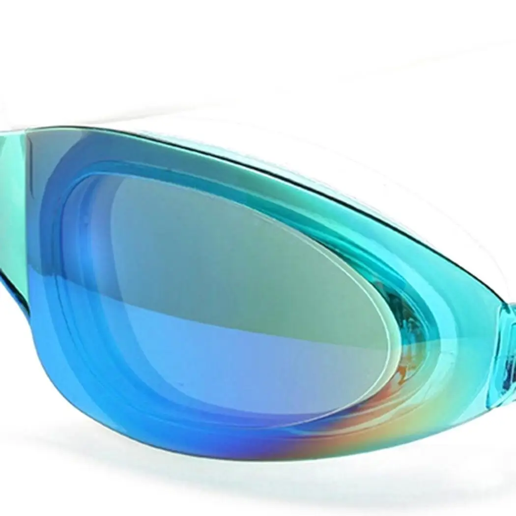 Профессиональные силиконовые плавательные очки для близорукости анти туман УФ с