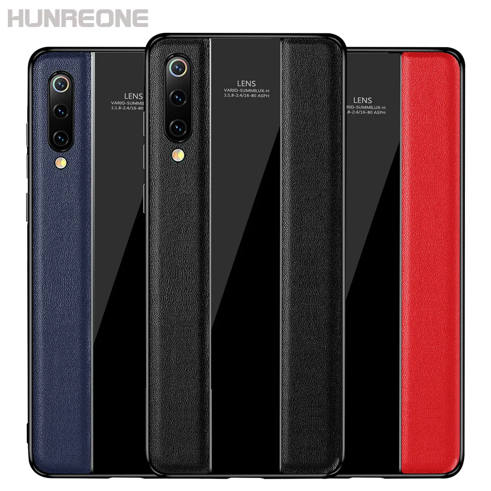 Роскошный Автомобильный дизайн для Xiaomi mi9 mi 9 чехол из натуральной кожи