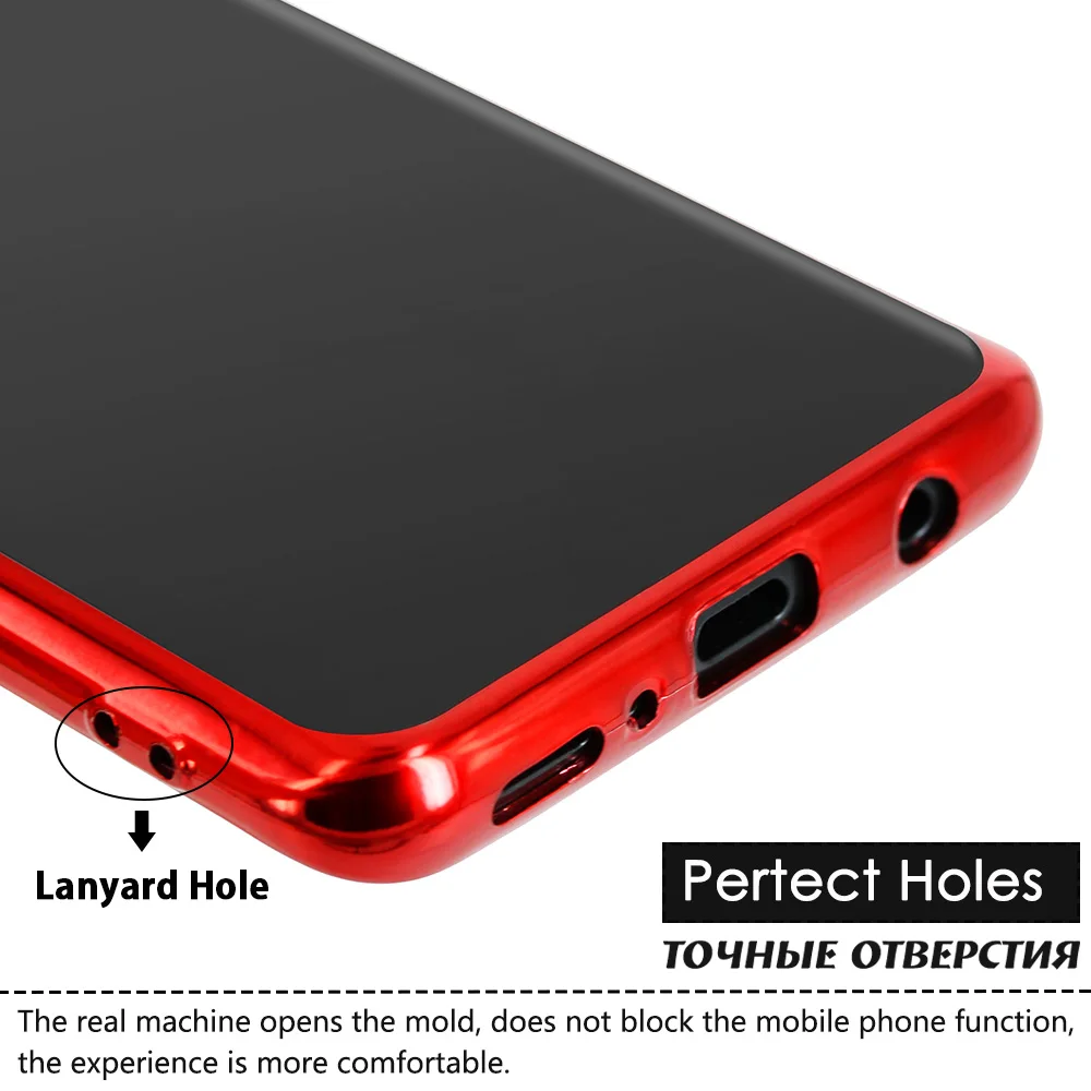 Гальванический защитный чехол JONSNOW для телефона Samsung S8 S9 Plus Note 8 мягкий гибкий из