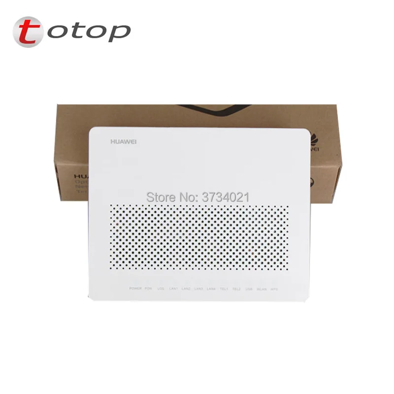 100% Оригинальный Huawei HG8346R EPON ONU ONT 4FE + 2Tel USB WIFI английская прошивка HUAWEI волоконно