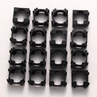 100pcs 18650 battery safety anti vibration holder cylindrical bracket 22x22mm pcppgp meterials lithium batteries support stand