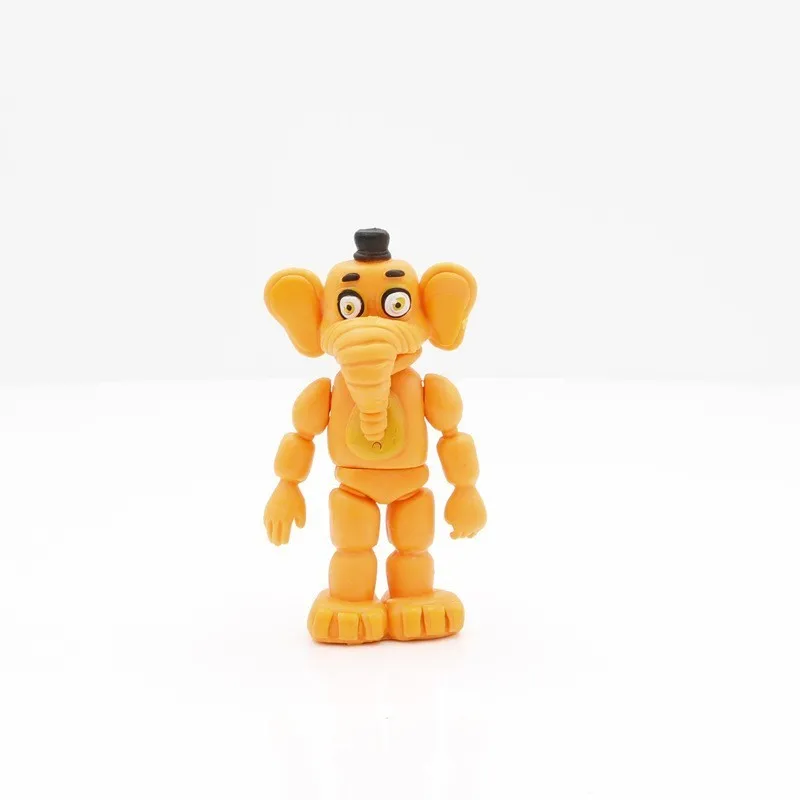 6 шт./лот фигурки Five Nights At Freddy's FNAF Foxy Chica Bonnie Freddy куклы с героями мультфильмов 10 см