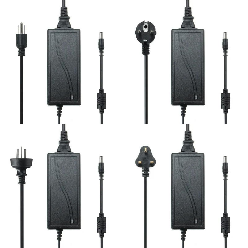 CLAITE AC 100-240 В в постоянный ток 12 6A 72 Вт конвертер AC/DC Блок питания адаптер для 5050/5328