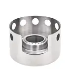 Наружная печь Mounchain, Ветроустойчивая спиртовая печь из нержавеющей стали, портативный небольшой пожарный котел, твердая спиртовая печь