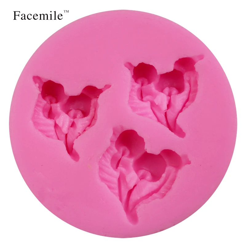 Сахарное желе желто сахарное с 3 отверстиями в форме ягод вишни Diy формы для