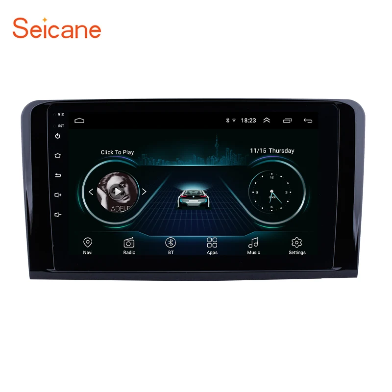 Seicane Android 8 1 для 2005 2012 Mercedes Benz ML Класс W164 ML350 ML430 ML450 ML500 Автомагнитола Авто Стерео GPS