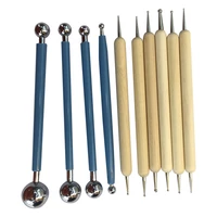 new 10 piece dotting tools ball styluses for mandala rock painting pottery clay craft embossing art