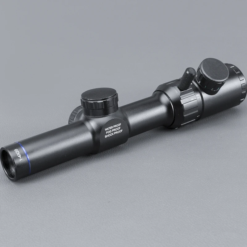 Широкоугольный высокопрочный прицел для охоты и птиц тактический телескоп 1 4X20