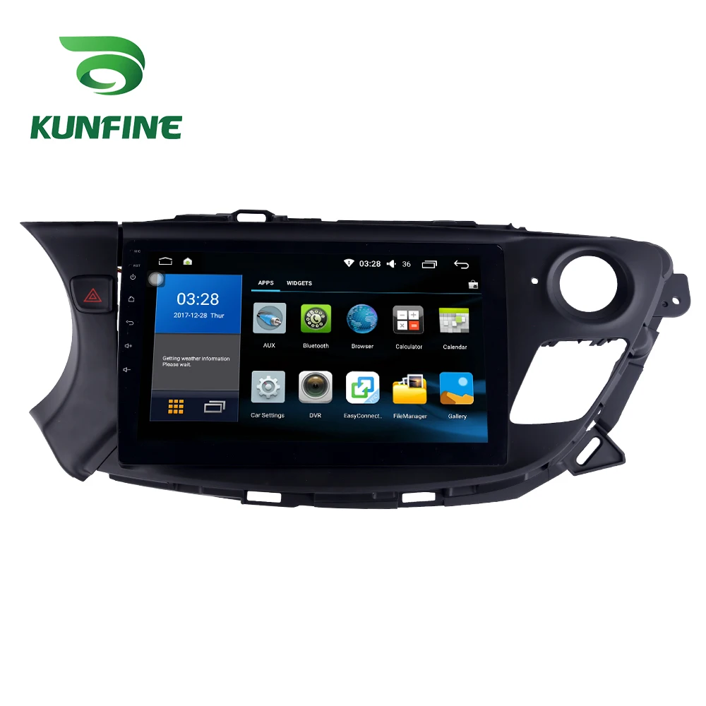 Восьмиядерный 1024*600 Android 8 1 автомобильный DVD GPS навигационный плеер Deckless стерео для