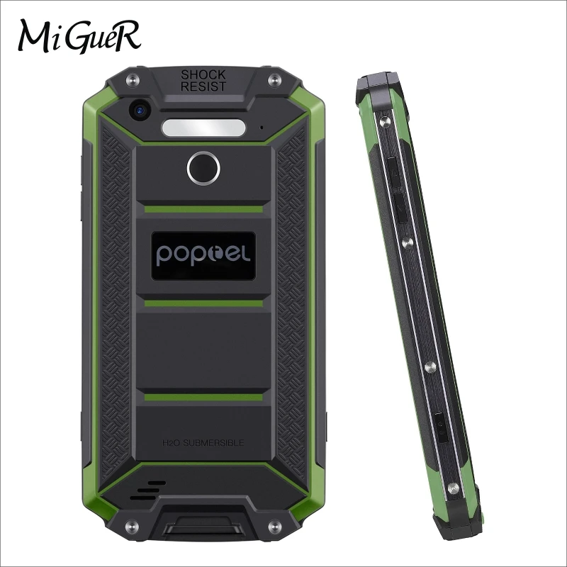 POPTEL P9000 MAX 5 &quotFHD IP68 Водонепроницаемый мобильный телефон 4 GB + 64 9000 mAH 13.0MP Android 7 0 Octa Core