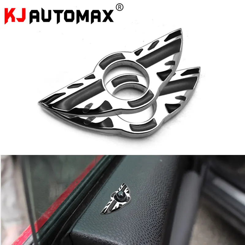 

For Mini Cooper F54 F55 F56 F57 F60 Interior Door Pin Lock Badge Emblem Stickers