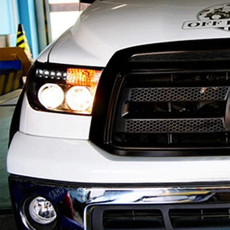 Roadot HID Rio светодиодный фары передняя фара чехол для Toyota Tundra 2014 2015 2016 Биксеноновые