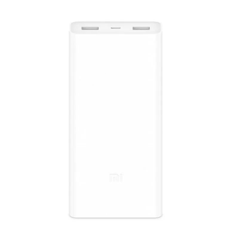 20000 мАч Xiao mi power Bank 2C внешний аккумулятор поддержка QC3.0 Dual USB портативное быстрое