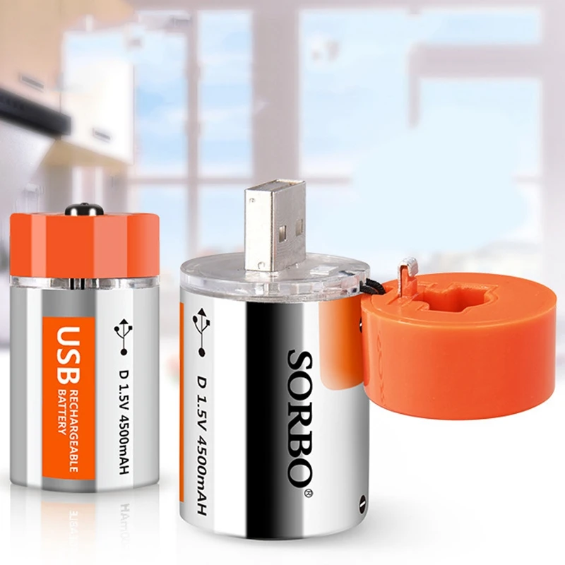 SORBO с батареей заряжаемой через USB умное зарядное устройство 1 5 в газовый
