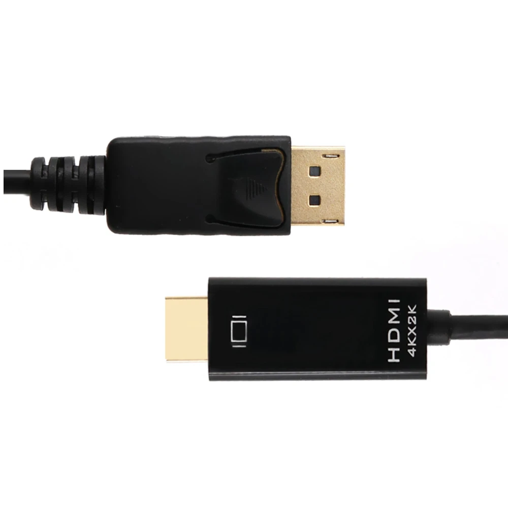 25 см Черный HD Displayport DP к HDMI 4 K/2 K/1080 P конвертер Кабель 20pin DisplayPort адаптер Шнур