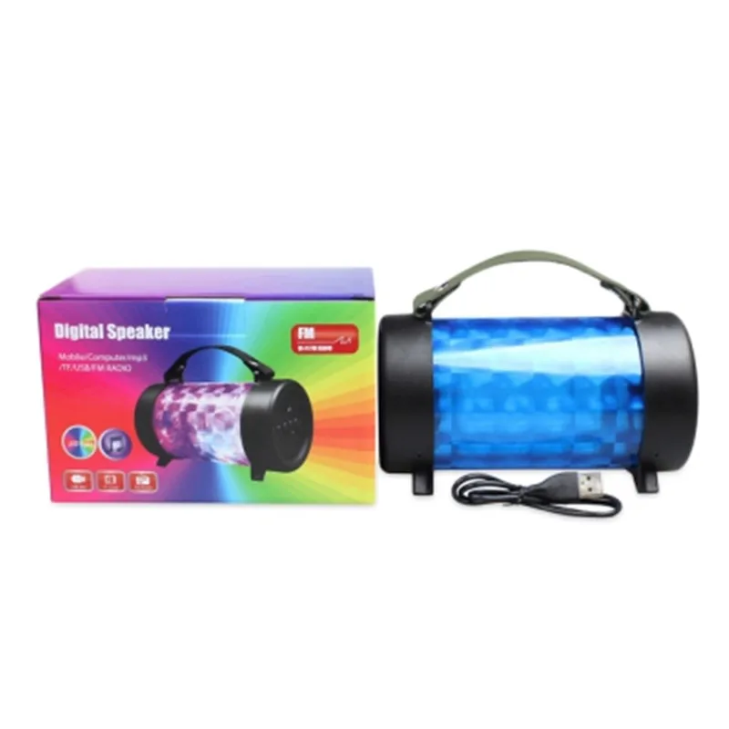 M21 мини Беспроводной Bluetooth стерео Динамик RGB лампа Портативный плеер 4 2 |