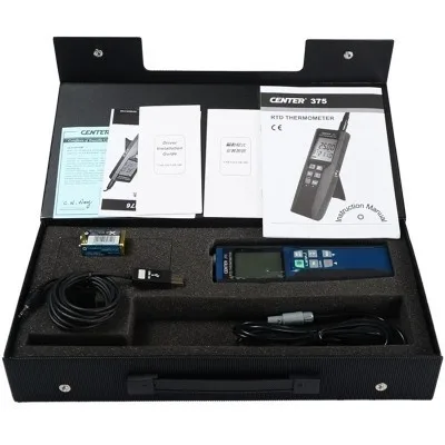 

Center-375 High Accuracy Precision Temperature Recorder Rtd Thermometer (0.01c Resolution)