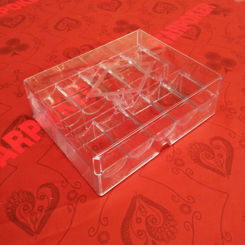 

New Poker Chips Box 200 Poker Chip Poker Chips (can Play 2 Poker Cards)
